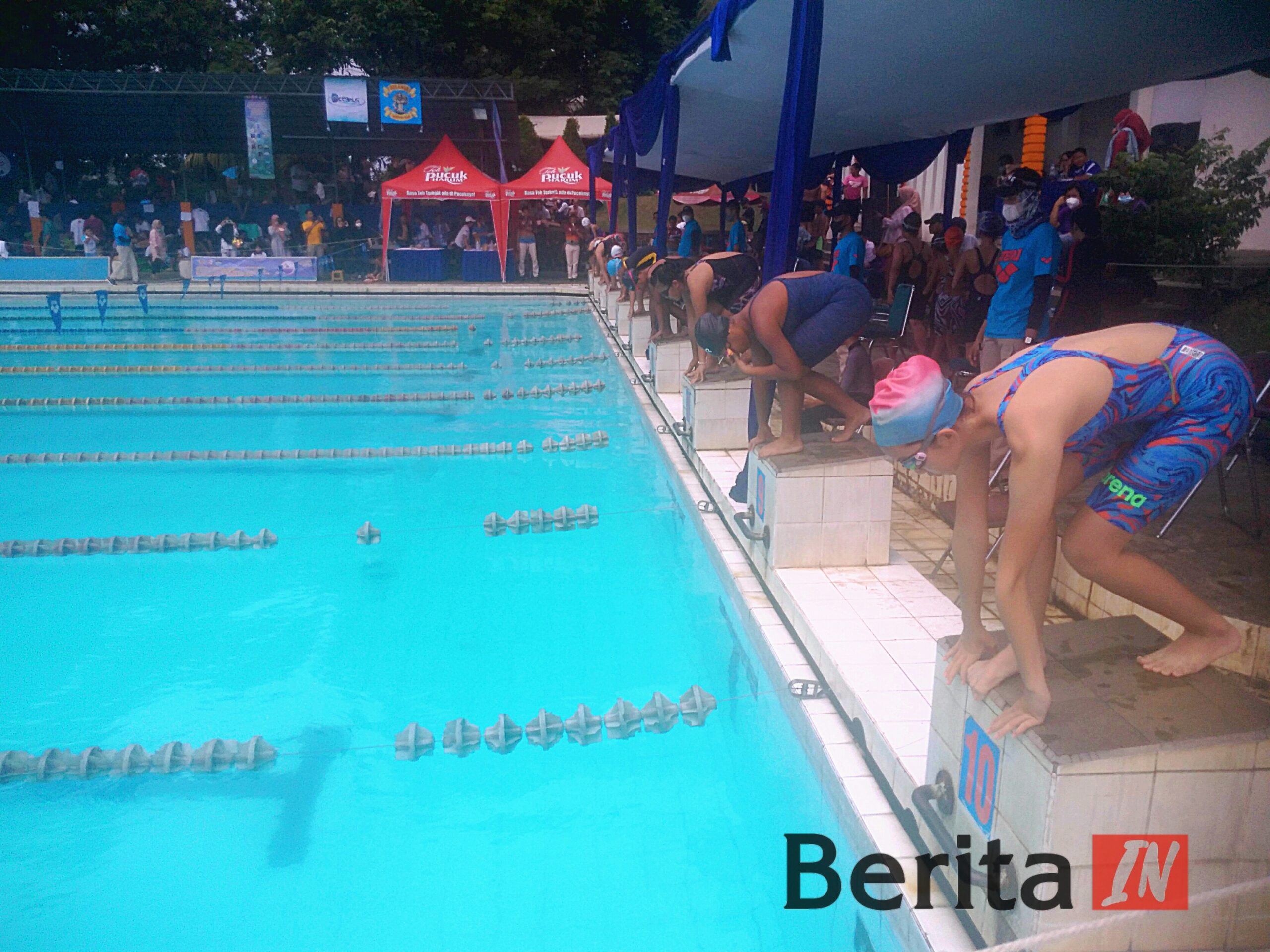 550 atlit turut Kejuaraan Renang KONI Cup Kota Bogor 2022