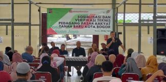 Perumda PPJ sosialisasi verifikasi calon pedagang di Pasar Tanah Baru