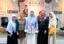 Grand Launching Buku “Bangkit ditengah Luka” literasi motivasi berkarya