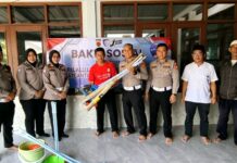 Harlantas Bhayangkara ke-71, Polantas Polresta Bogor Kota gelar Bakti Sosial bersihkan Masjid